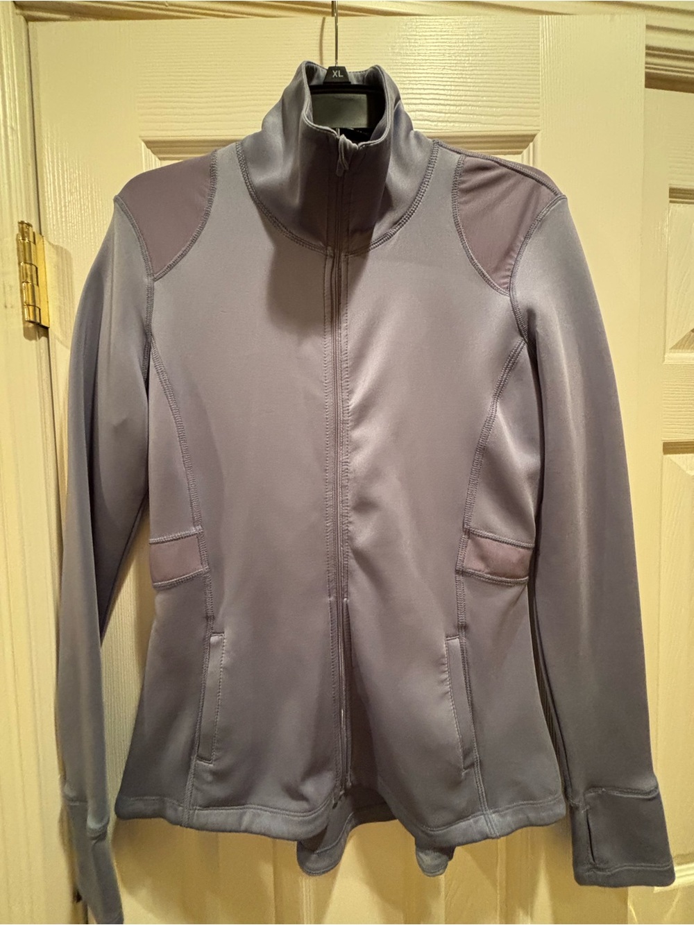 Apana Women's Full-Zip Utility Jacket in Light Purple